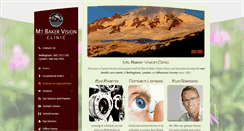 Desktop Screenshot of mtbakervision.com